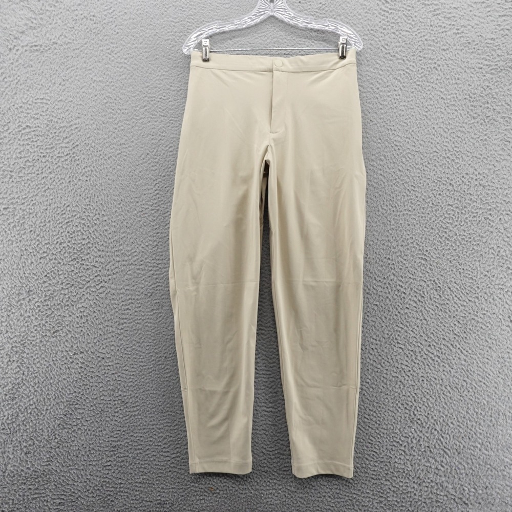 VRST Mens Medium‎ Limitless Slim Taper Pant Beige Stretch Moisture Wicking NEW